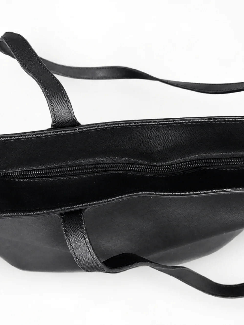 DKNY Black Saffiano Tote Bag Large Shoulder Bag Work Travel Purse